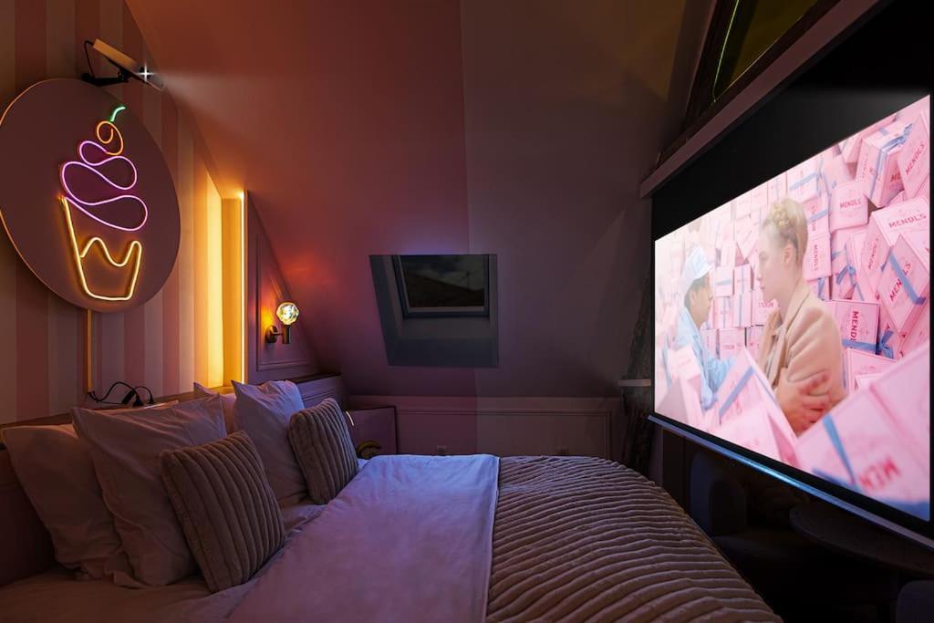 Le Milkshake - Hypercentre, Cinema, King Size Apartment Troyes Bagian luar foto